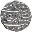 Silver One Rupee Coin of Muhammad Shah of Akbarabad Mustaqir ul Khilafa Mint.