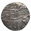 Silver One Rupee Coin of Muhammad Shah of Shahabad Qanauj Mint.