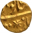 Gold Half Fanam Coin of Shah Alam II.