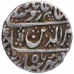 Silver One Rupee Coin of Bagalkot Mint of Maratha Confederacy.