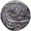 Silver One Rupee Coin of Muhiabad Poona Mint of Maratha Confederacy.