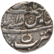 Silver One Rupee Coin of Bareli Mint of Awadh State.