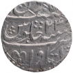 Silver One Rupee Coin of Itawa Mint of Awadh State.