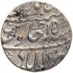 Silver One Rupee Coin of Shuja ud Daula of Allahabad Mint of Awadh State.