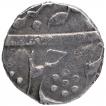 Silver One Rupee Coin of Sayaji Rao III  of Baroda Mint of Baroda State.