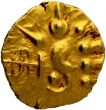 Gold Fanam Coin of Rajas of Coorg.