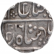 Silver One Rupee Coin of  Malharnagar Mint of Indore State.