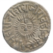 Silver One Rupee Coin of Tukoji Rao III of Indore State.