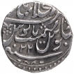 Silver One Rupee Coin of Ahkey Shahi Series of Jaisalmir.