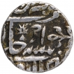 Silver One Rupee Coin of Zalim Singh of Jhalawar Mint of Jhalawar State.