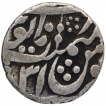 Silver One Rupee Coin of Ajmer Mint of Jodhpur Feudatory Kuchawan.