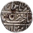 Silver One Rupee Coin of Nandgaon Mint of Kotah State.