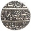 Silver One Rupee Coin of Krishnaraja Wadiyar III of Mahisur Mint of Mysore State.