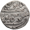 Silver One Rupee Coin of Arkat Mint of Indo-French.