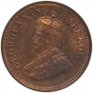 Bronze Half Pice Coin of King George V of Calcutta Mint of 1922.