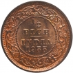 Bronze Half Pice Coin of King George V of Calcutta Mint of 1935.