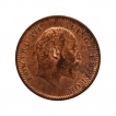 Copper One Quarter Anna Coin of King Edward VII of Calcutta Mint of 1906.