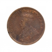 Bronze One Quarter Anna Coin of King George V of Calcutta Mint of 1911.