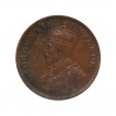 Bronze One Quarter Anna Coin of King George V of Calcutta Mint of 1916.