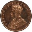 Bronze One Quarter Anna Coin of King George V of Bombay Mint of 1930.