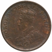 Bronze One Quarter Anna Coin of King George V of Calcutta Mint of 1931.