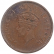 Bronze One Quarter Anna Coin of King George VI of Calcutta Mint of 1939.