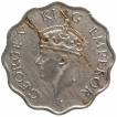 Cupro Nickel One Anna Coin of King George VI of Bombay Mint of 1939.