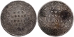 Silver Two Annas Coins of Victoria Queen of Calcutta Mint of 1874.