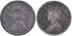 Silver Two Annas Coins of Victoria Empress of Calcutta Mint of 1890.