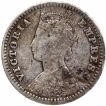 Silver Two Annas Coin of Victoria Empress of Bombay Mint of 1890.