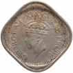 Cupro Nickel Two Annas Coin of King George VI of Bombay Mint of 1939.