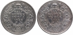 Silver Half Rupee Coins of King George V of Bombay Mint of 1926 and 1936.