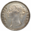 Silver One Rupee Coin of Victoria Queen of Calcutta Mint of 1840.