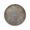 Silver One Rupee Coin of Victoria Empress of Bombay Mint of 1880.