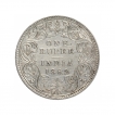 Silver One Rupee Coin of Victoria Empress of Bombay Mint of 1892.