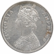 Silver One Rupee Coin of Victoria Empress of Bombay Mint of 1900.