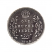 Silver One Rupee Coin of King Edward VII of Calcutta Mint of 1905.