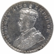 Silver One Rupee Coin of King George V of Bombay Mint of 1911.