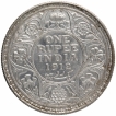 Silver One Rupee Coin of King George V of Bombay Mint of 1912.