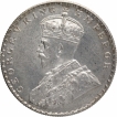 Silver One Rupee Coin of King George V of Bombay Mint of 1912.