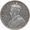 Silver One Rupee Coin of King George V of Calcutta Mint of 1913.