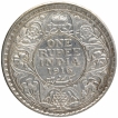 Silver One Rupee Coin of King George V of Bombay Mint of 1916.