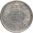 Silver One Rupee Coin of King George V of Bombay Mint of 1919.