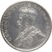 Silver One Rupee Coin of King George V of Bombay Mint of 1919.