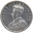 Silver One Rupee Coin of King George V of Calcutta Mint of 1920.