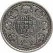 Silver One Rupee Coin of King George V of Bombay Mint of 1922.