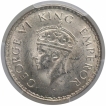 Silver One Rupee Coin of King George VI of Bombay Mint of 1941.