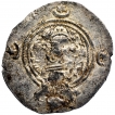 Silver Drachma Coin of Eastern Sistan of Arab Sassanian of Persia of Khusro type.