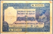 Ten Rupees Bank Note of King George V Signed by J.B. Taylor of 1925.