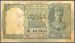 Five Rupees Bank Note of King George VI signed by C.D. Deshmukh of 1944.